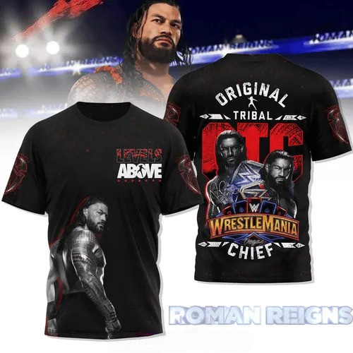 Roman Reigns WrestleMania Vegas Special T-Shirt Father's Day Gifts Neasalamis.com