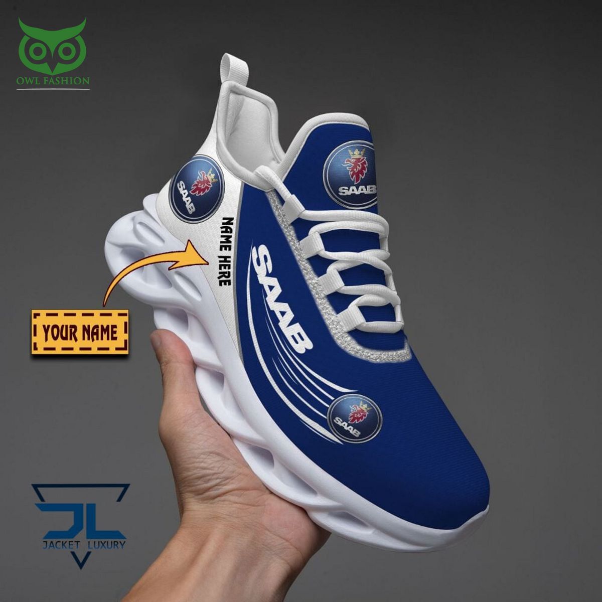 Saab Automobile Max Soul Shoes Sneakers For Men And Women neasalamis.com