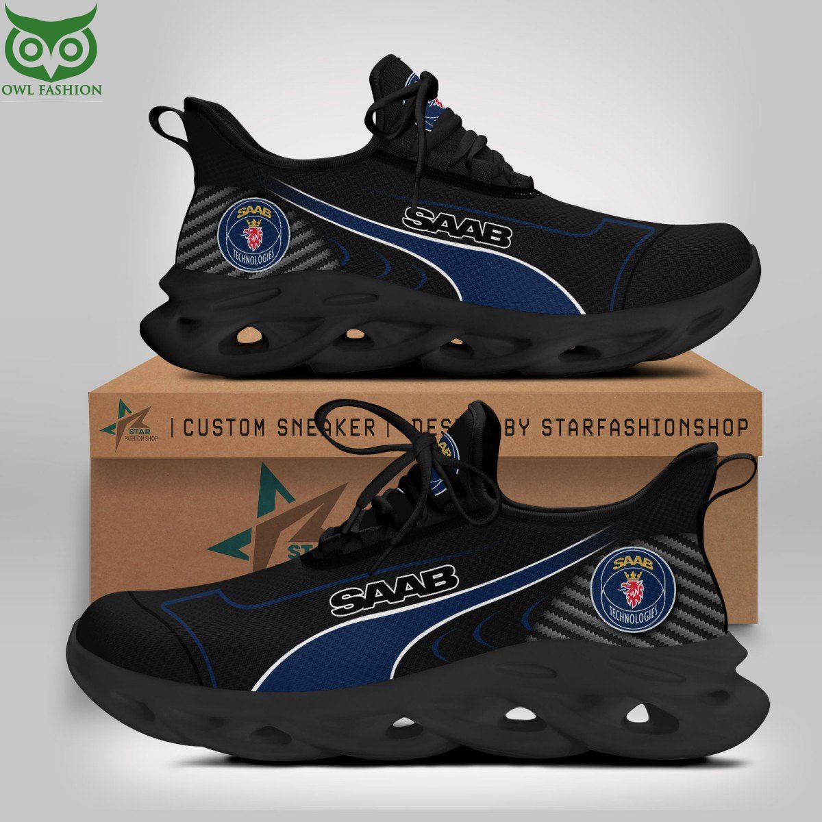 Saab Automobile Max Soul Shoes Sneakers For Men And Women neasalamis.com