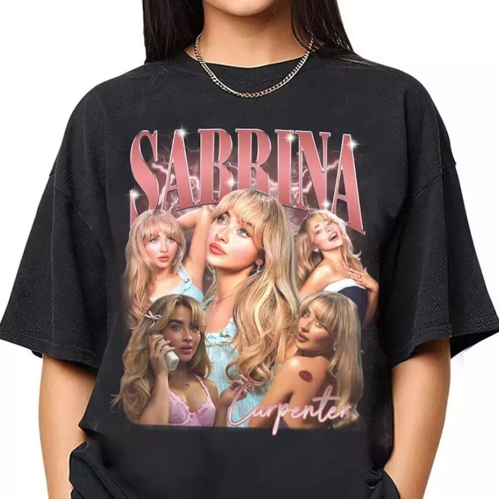 Sabrina Carpenter Merch Sabrina Carpenter 2024 Tour T-Shirt Neasalamis.com
