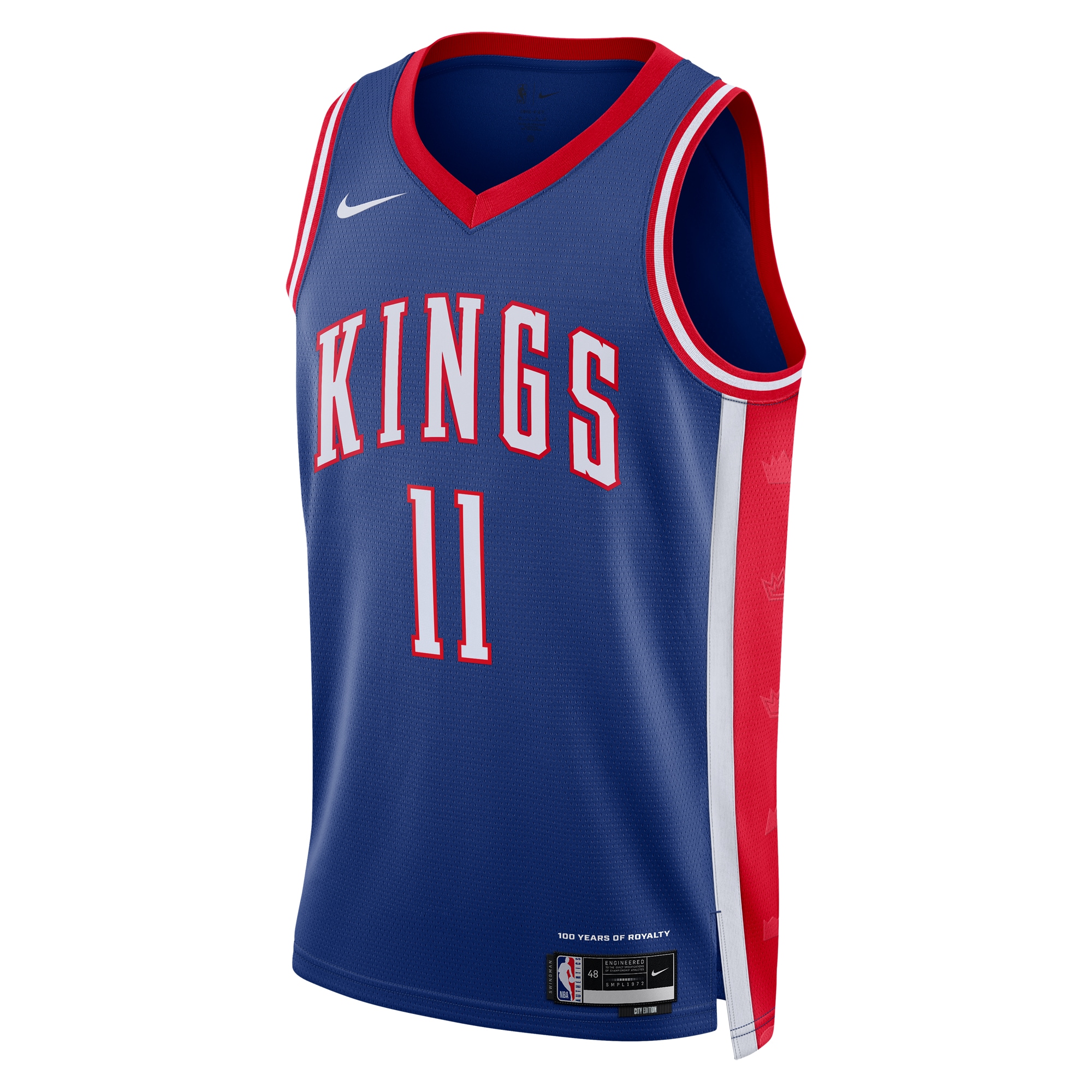 Sacramento Kings City Edition Swingman Jersey 2024 - Blue - Domantas Sabonis - Unisex Neasalamis - Image 2