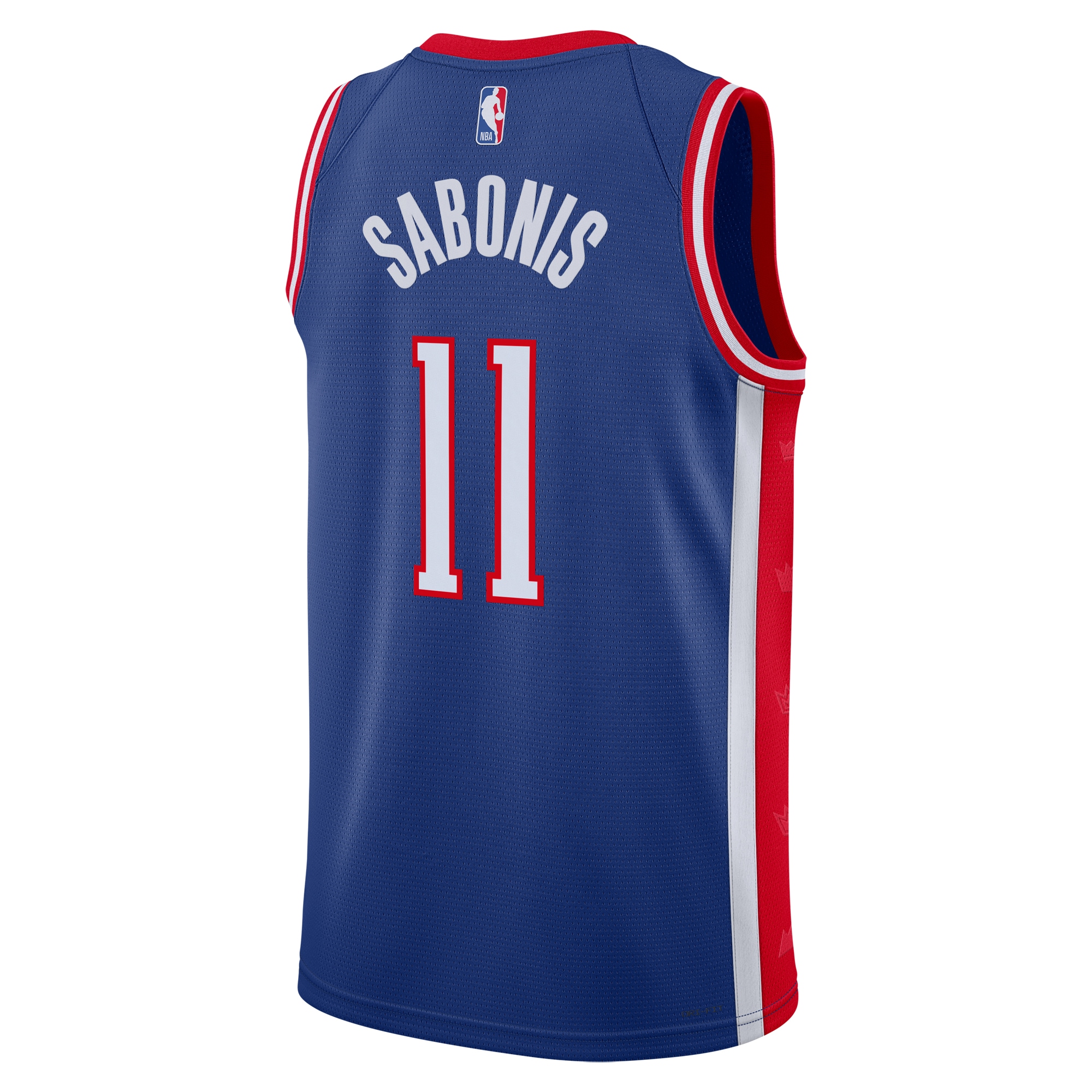 Sacramento Kings City Edition Swingman Jersey 2024 - Blue - Domantas Sabonis - Unisex Neasalamis - Image 3