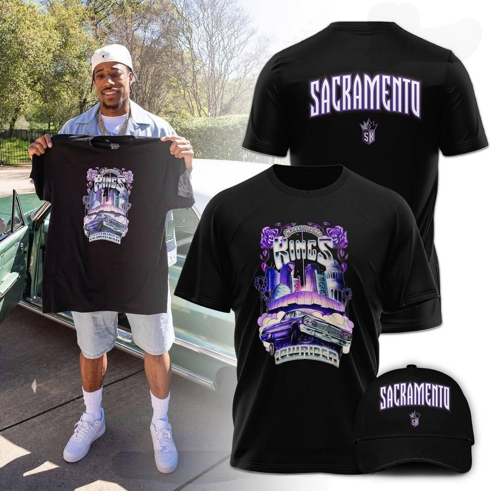 Sacramento Kings New Limited Edition Black T-Shirt Best Gift For A Basketball Fan Neasalamis.com