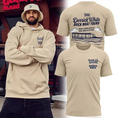 Samuel Adams x Derrick White Boat Tour Special T-Shirt Music Lovers Gifts Neasalamis.com