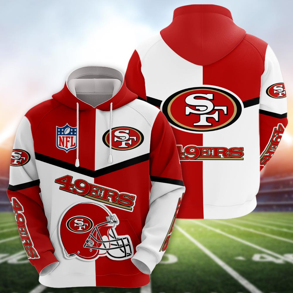 San Francisco 49ers 3D printed Sweatshirt Hoodie Zipped Hoodie Neasalamis
