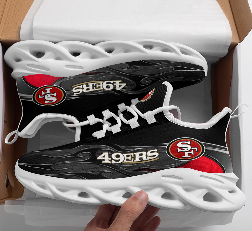 San Francisco 49ers Max Soul Shoes Sneakers For Men And Women neasalamis.com