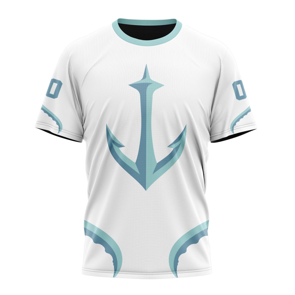 Seattle Kraken Special Whiteout Design 01 Personalized Name And Number T-Shirt Style Neasalamis.com