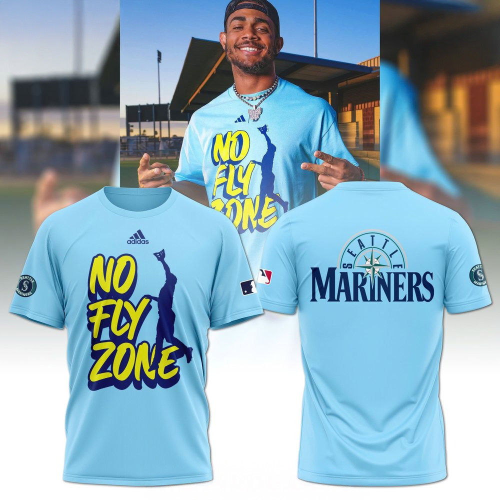 Seattle Mariners No Fly Zone Special Edition T-Shirt Baseball Player Gift Ideas Neasalamis.com