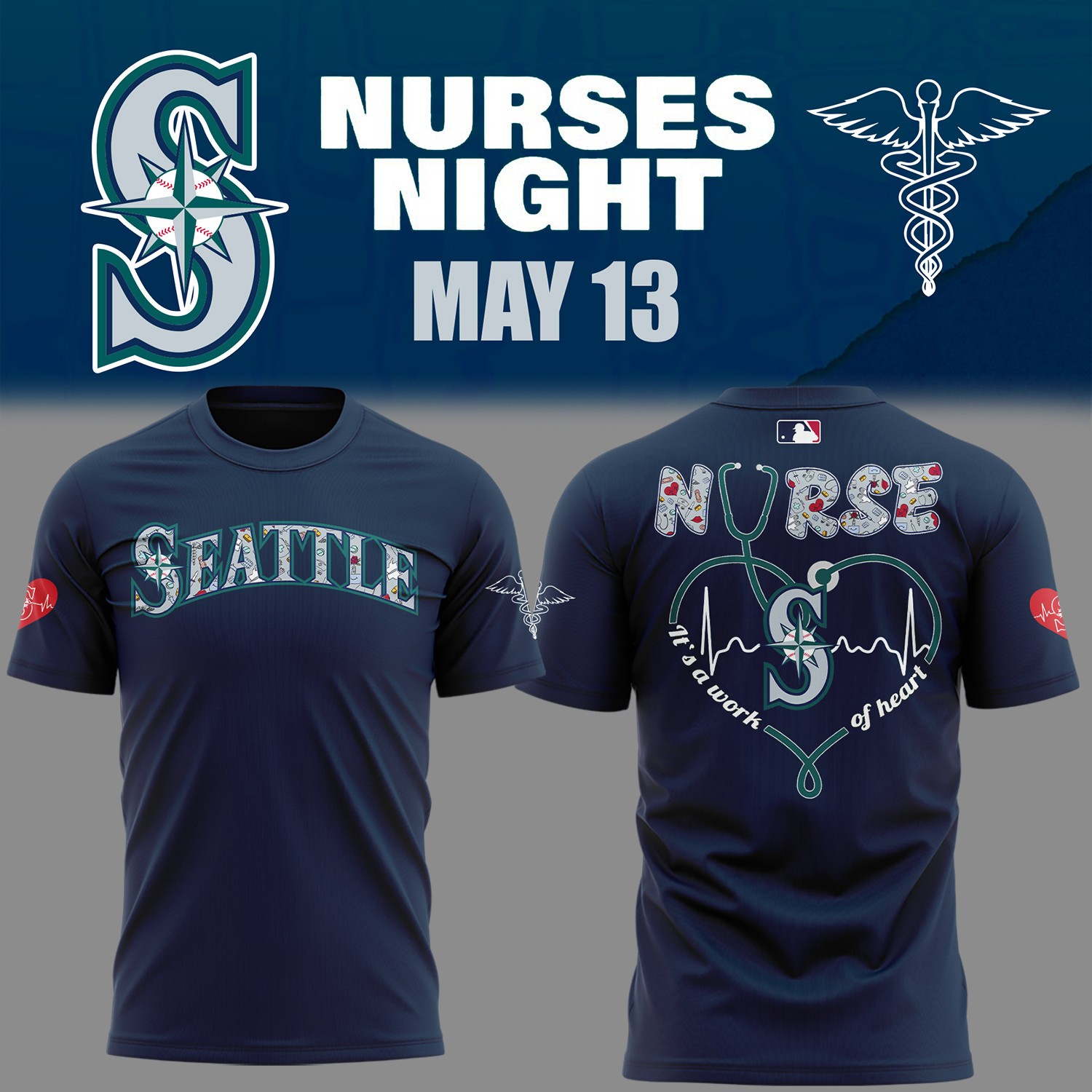 Seattle NURSES NIGHT T-Shirt Gift Ideas For Nurses Neasalamis.com
