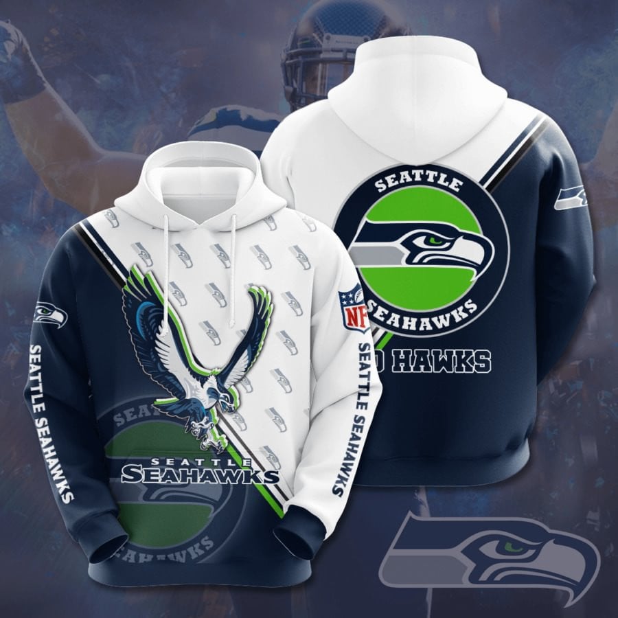 Seattle Seahawks Logo NFL Football Team Hoodie Neasalamis