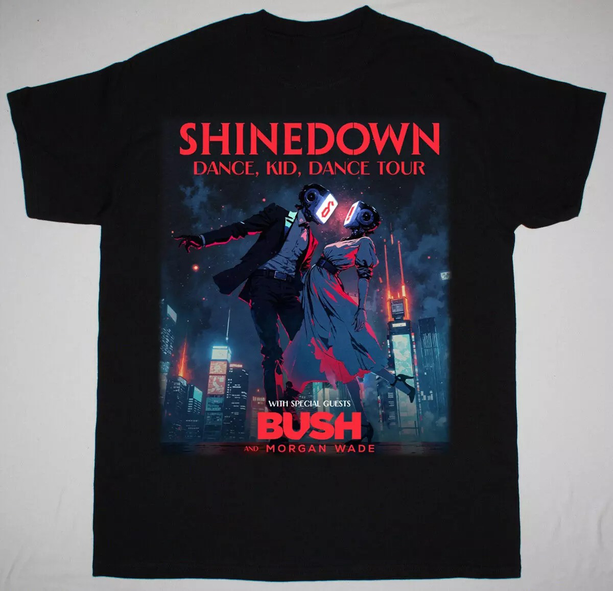 Shinedown Dance Tour 2025 T-Shirt Music Gift Ideas For Guys Neasalamis.com