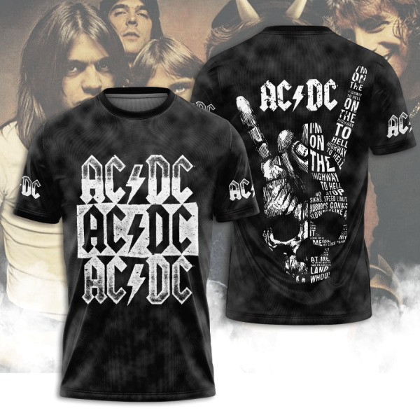 Skull ACDC Pwr Up Tour 2025 Shirt ACDC Music Tour T-Shirt Neasalamis.com