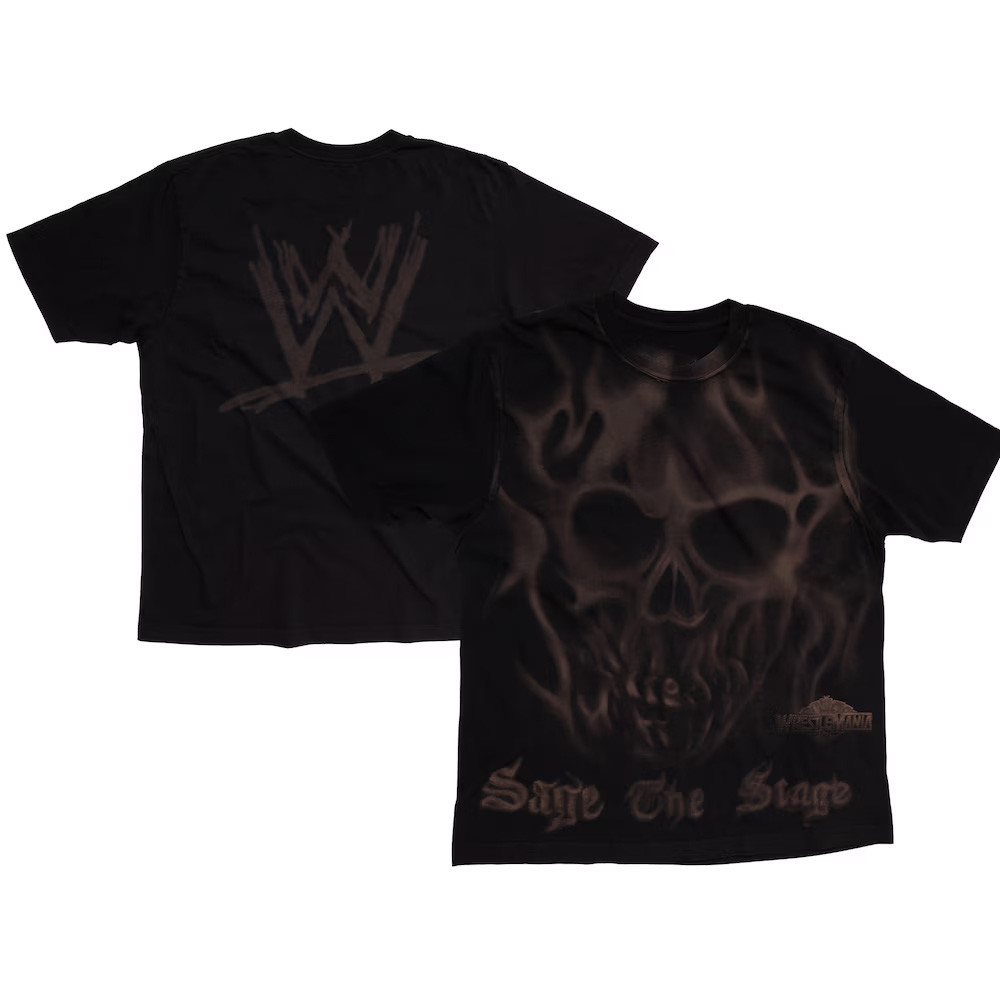 Skull CJ x WWE Sage The Stage T-Shirt Neasalamis.com