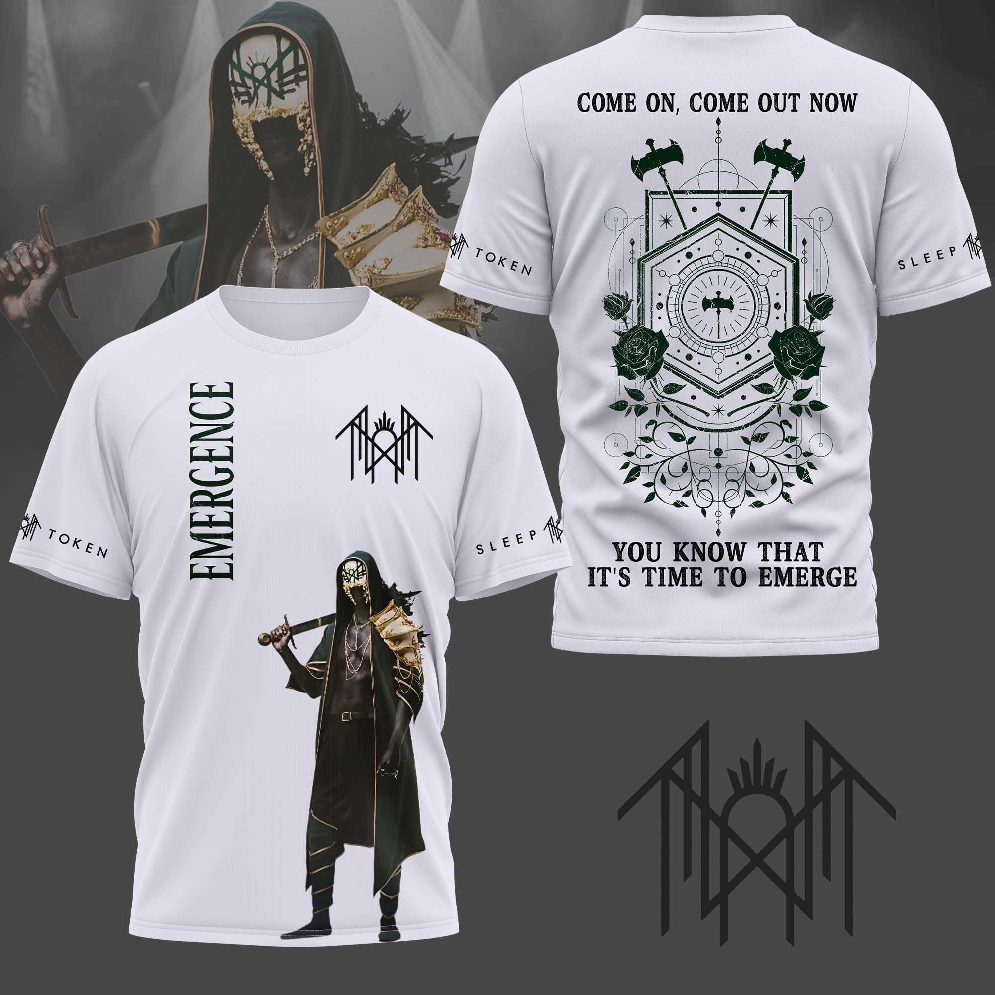 Sleep Token Shirt Come On Come Out Now Sleep Token Tour Merch Tee Shirts For Fans Neasalamis.com