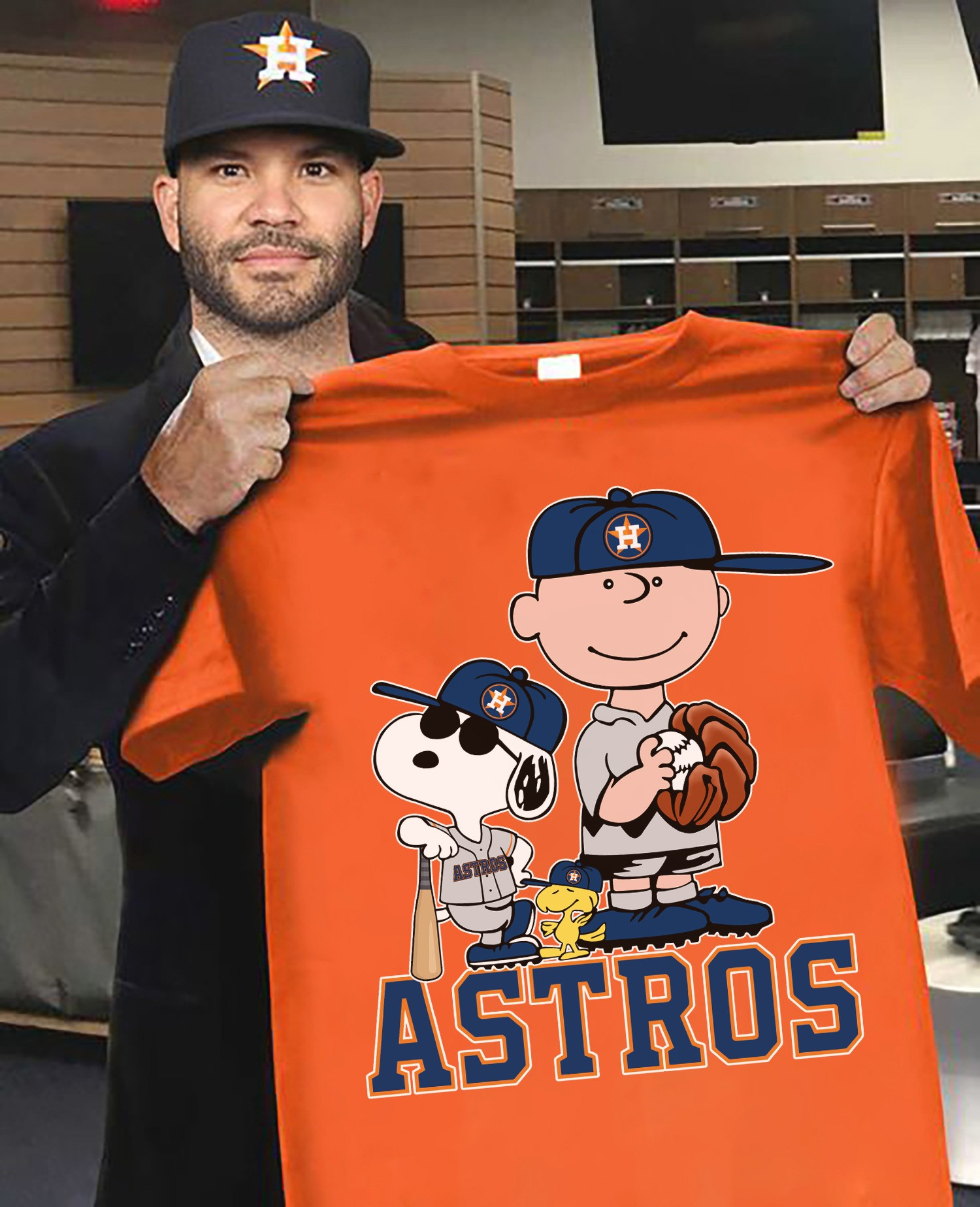 Snoopy Charlie Brown Houston Astros Snoopy Shirt Cute Gifts For Astros Fans Baseball Neasalamis.com