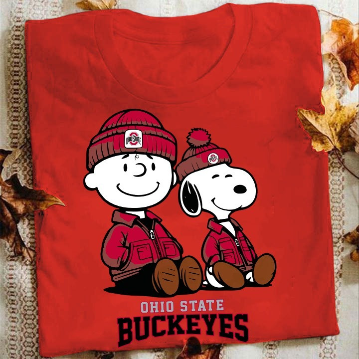 Snoopy Charlie Brown Ohio State Buckeyes Shirt Ohio State Football National Championship Neasalamis.com
