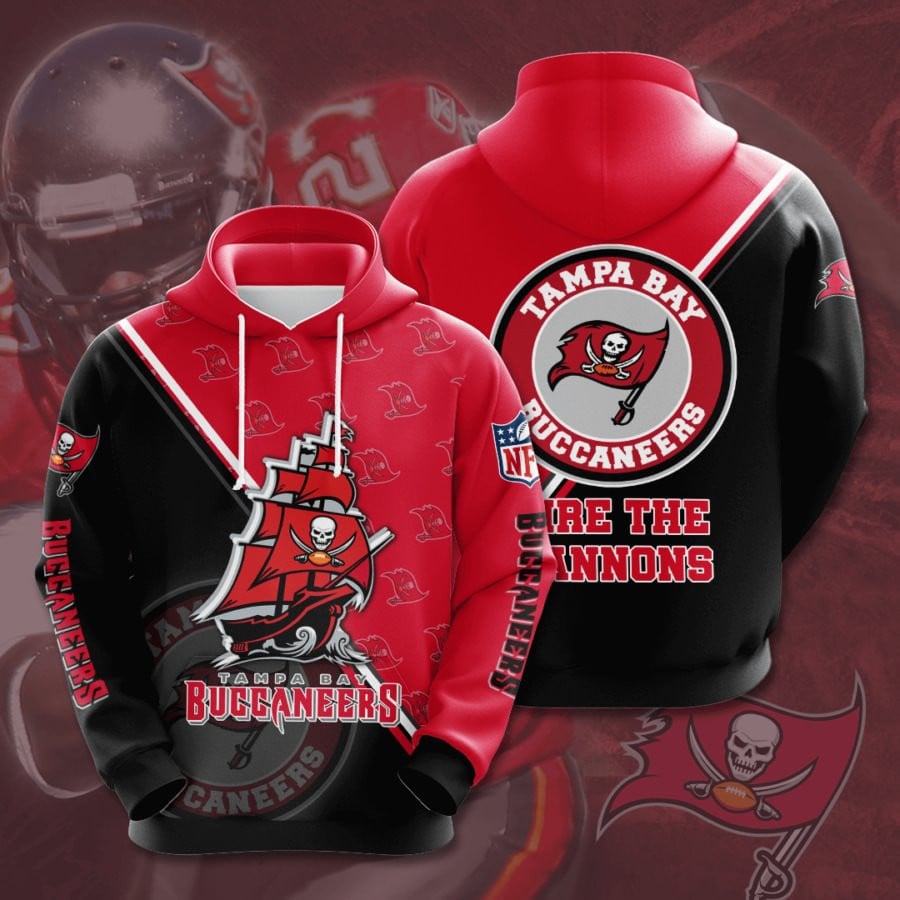 Tampa Bay Buccaneers Logo NFL Football Team Hoodie Neasalamis
