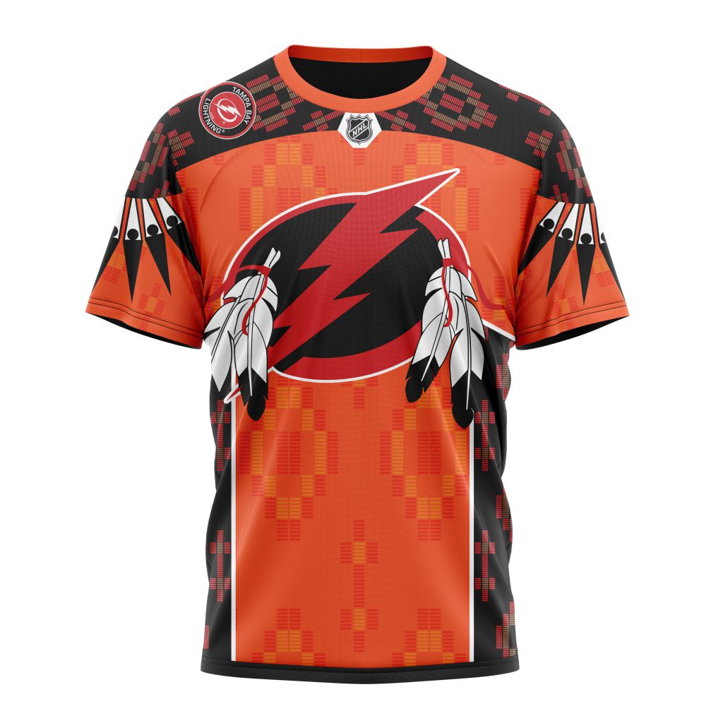 Tampa Bay Lightning Specialized Design Support Child Live Maters Personalized Name And Number T-Shirt Style 46418 Neasalamis.com