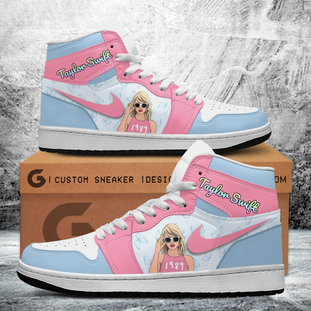 Taylor Swift AJ1 High Sneakers Shoes For Men And Women Calebmatthewhans Neasalamis