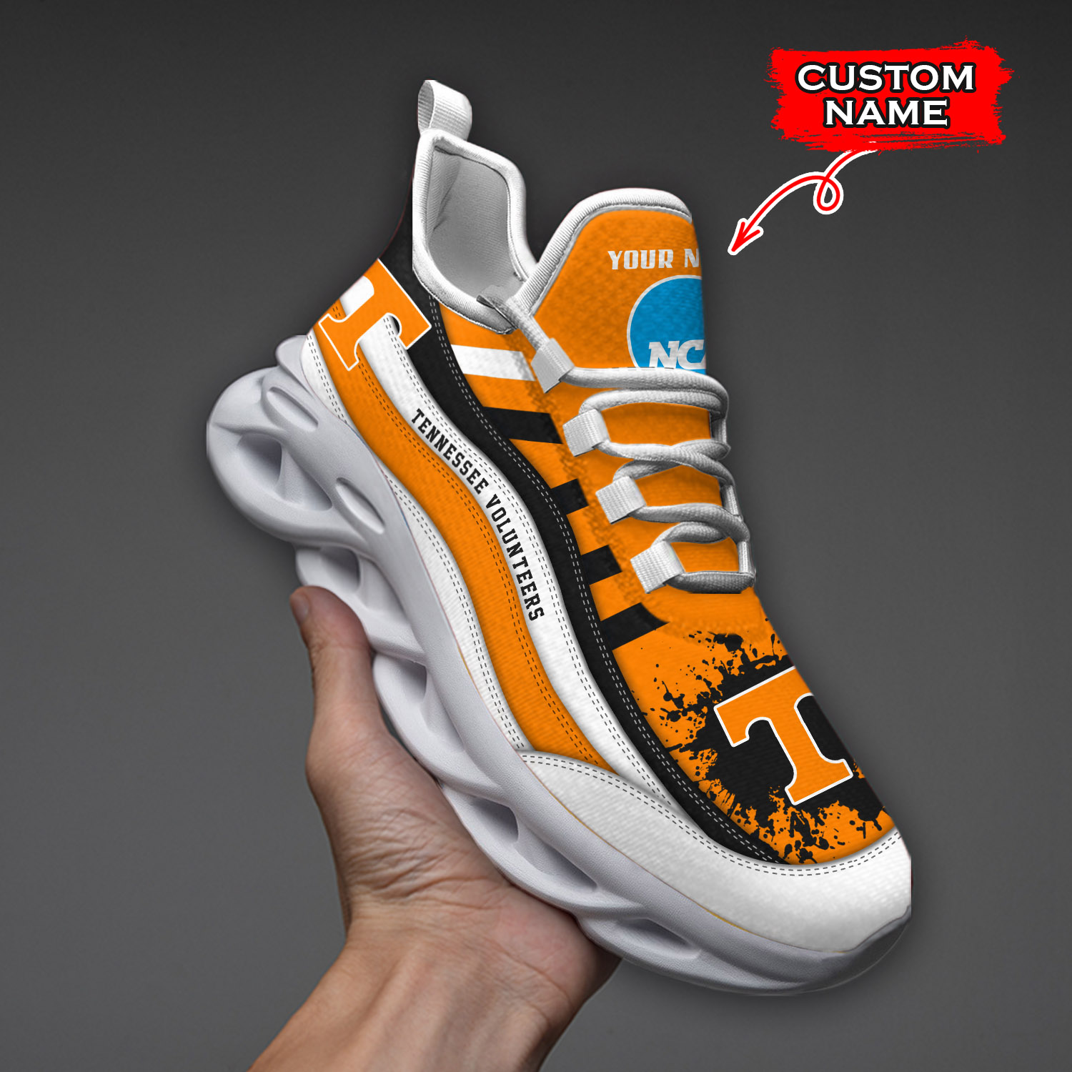 Tennessee Volunteers NCAA Max Soul Shoes Sneakers For Men And Women neasalamis.com