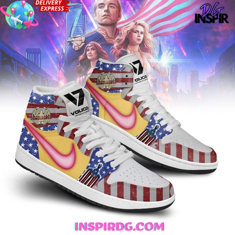 The Boys Homelander AJ1 High Sneakers Shoes For Men And Women Calebmatthewhans Neasalamis