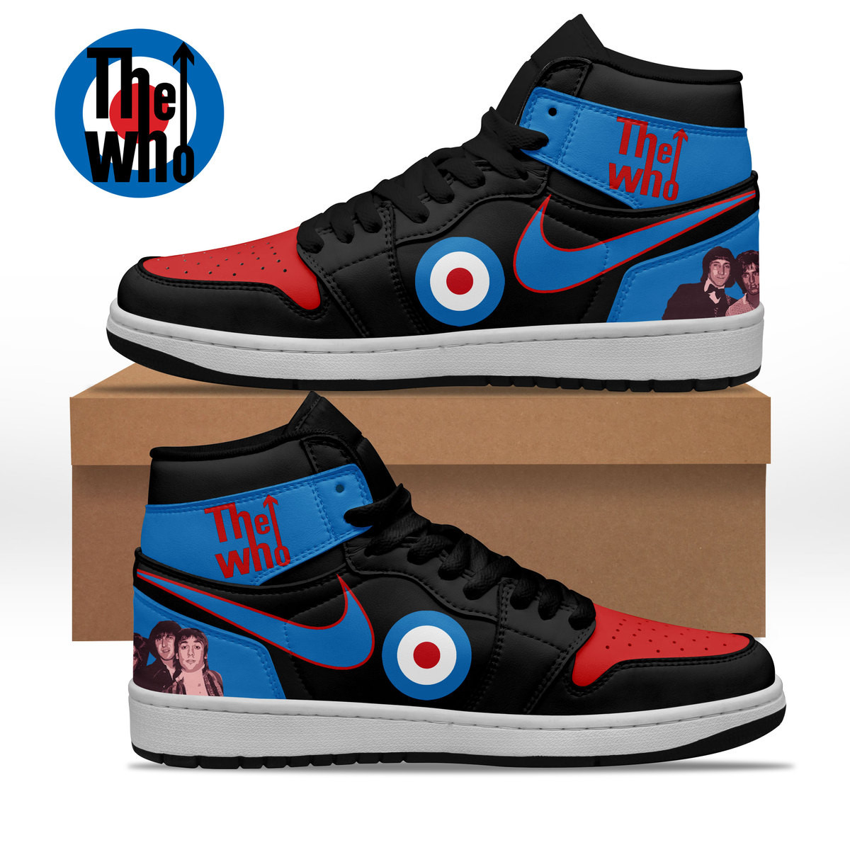 The Who AJ1 High Sneakers Shoes For Men And Women Calebmatthewhans Neasalamis