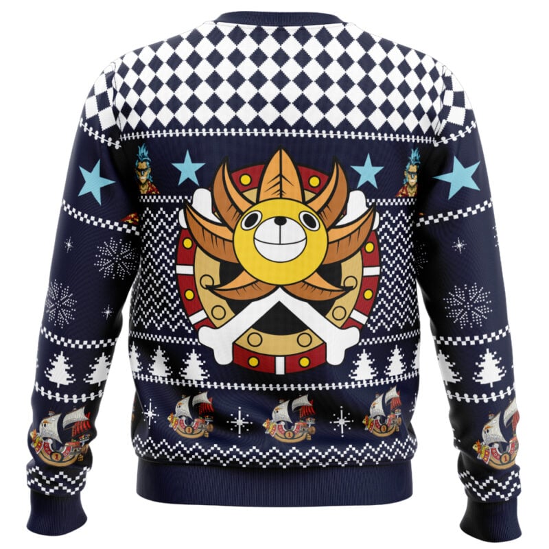 Christmas Ugly Sweater,,One Piece Ugly Sweater, Anime Ugly Sweater, - Image 2