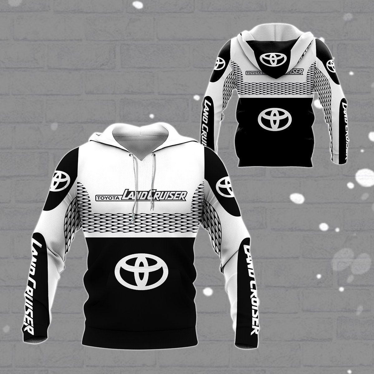 Toyota Land Cruiser Shirt Fan Gift 431 Stylist Unisex 3d Hoodie Zip Hoodie Neasalamis