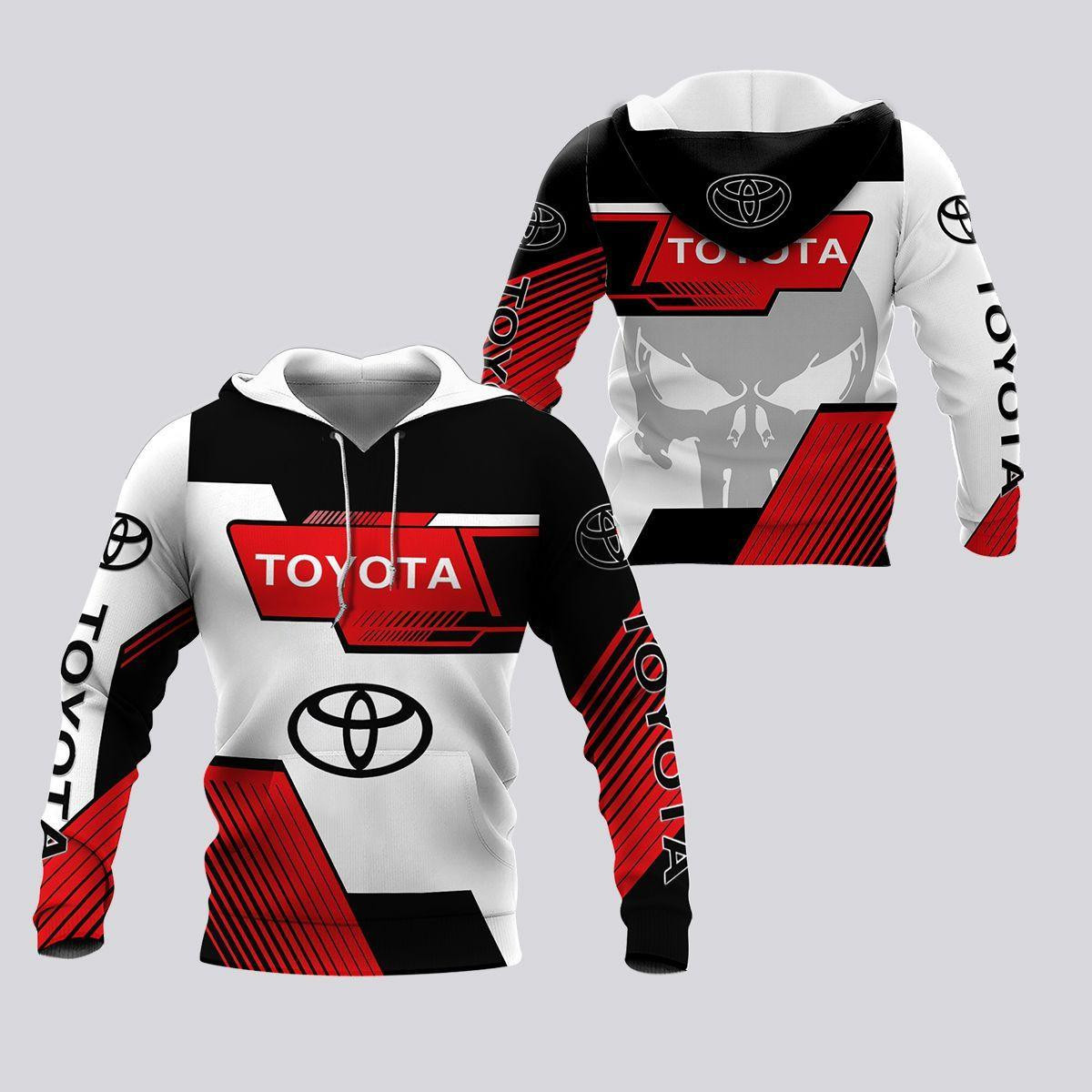 Toyota Lover Gift Skull Toyota Toyota Lph All Over Print Hoodie Zip Hoodie Neasalamis