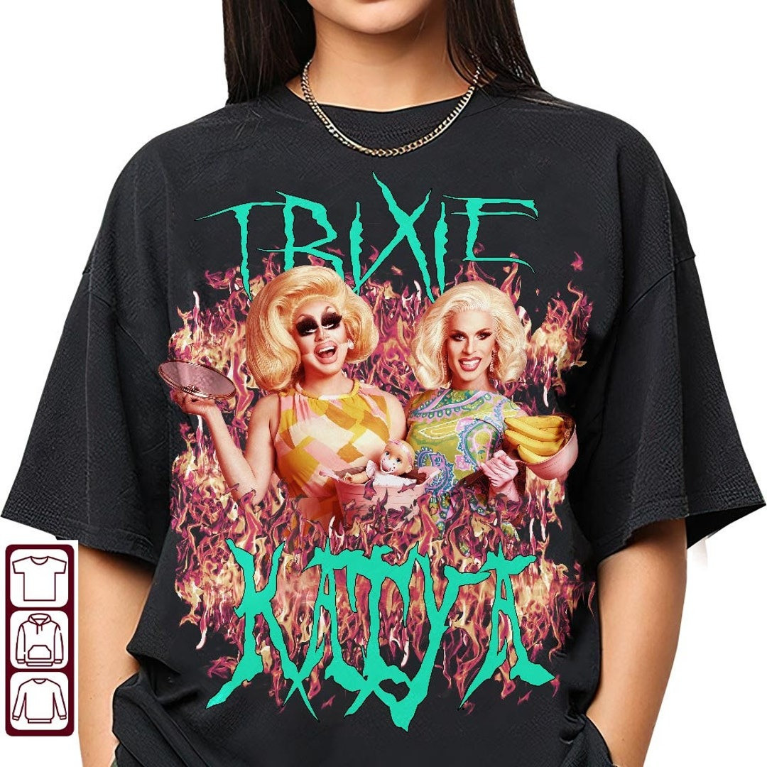 Trixie And Katya Shirt Katya And Trixie Tour Merchandise For Sale Neasalamis.com
