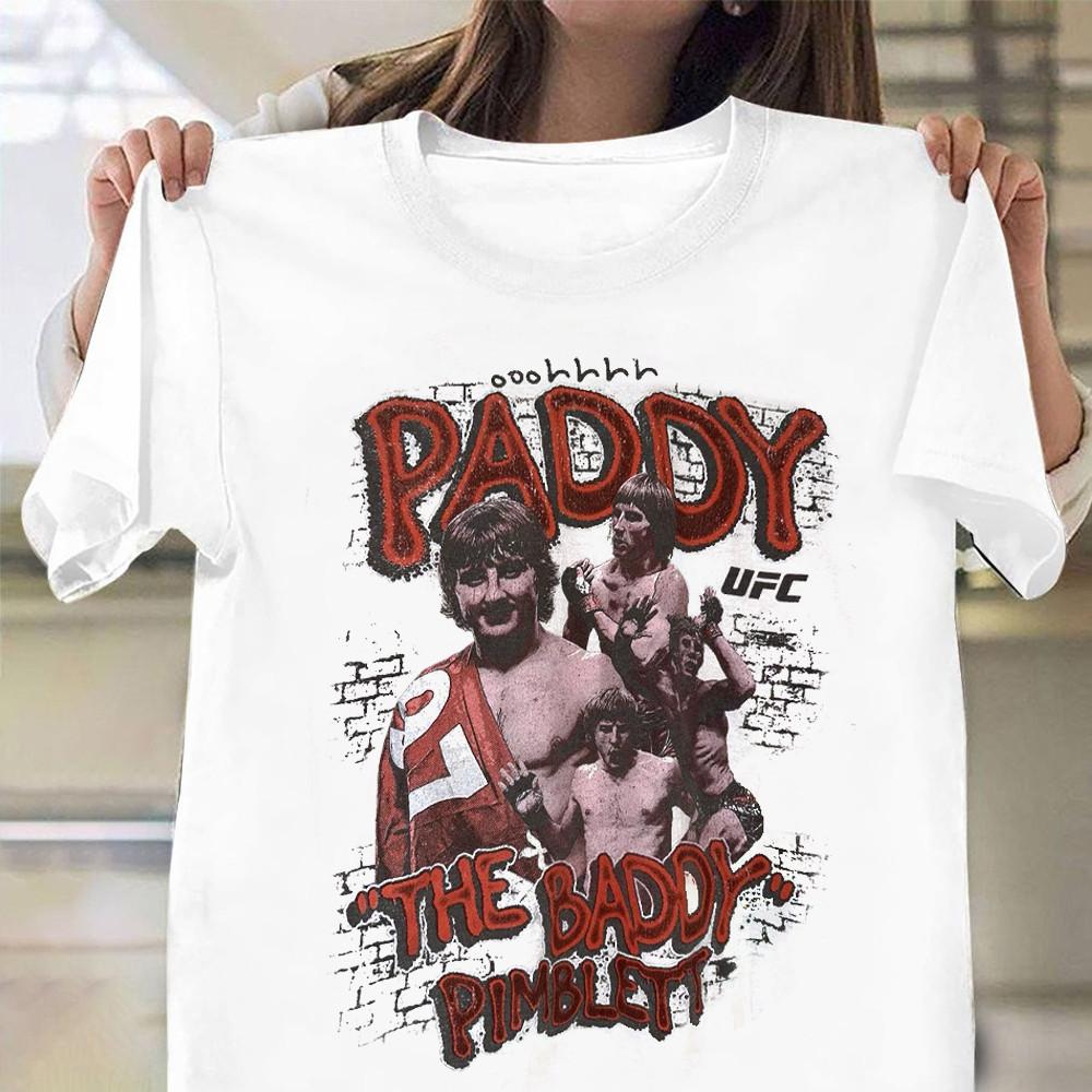 UFC Paddy The Baddy Pimblett T-Shirt For Husband Neasalamis.com