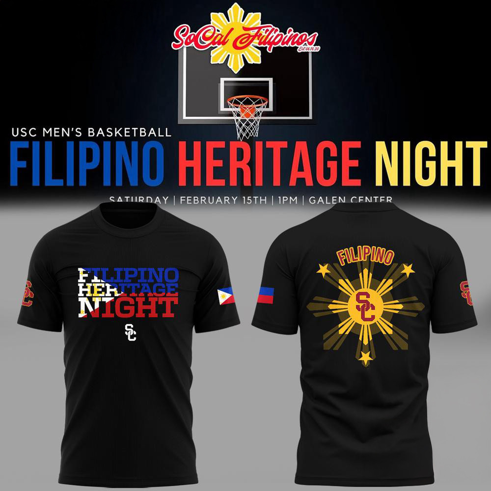 USC Trojans Filipino Heritage Night Shirt Gifts For Filipino Trojans Fans Neasalamis.com