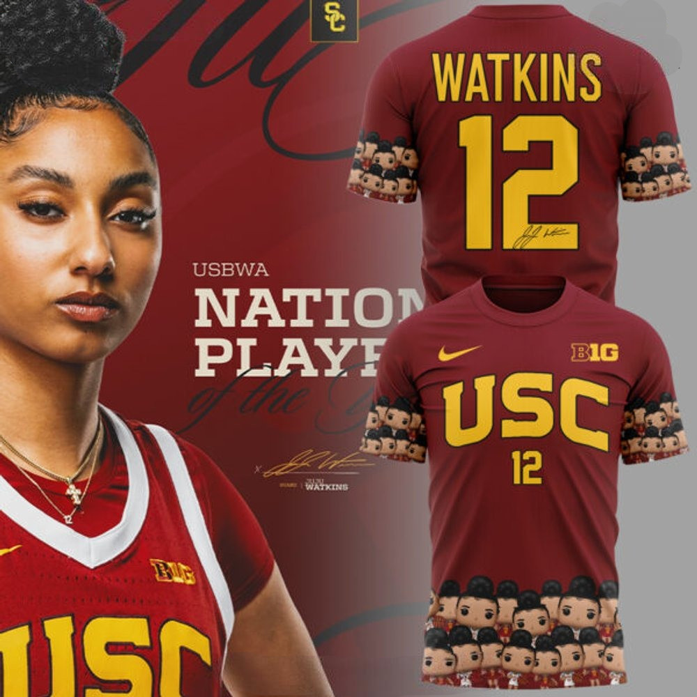 USC Trojans JuJu Watkins Player of the Year Special T-Shirt Neasalamis.com