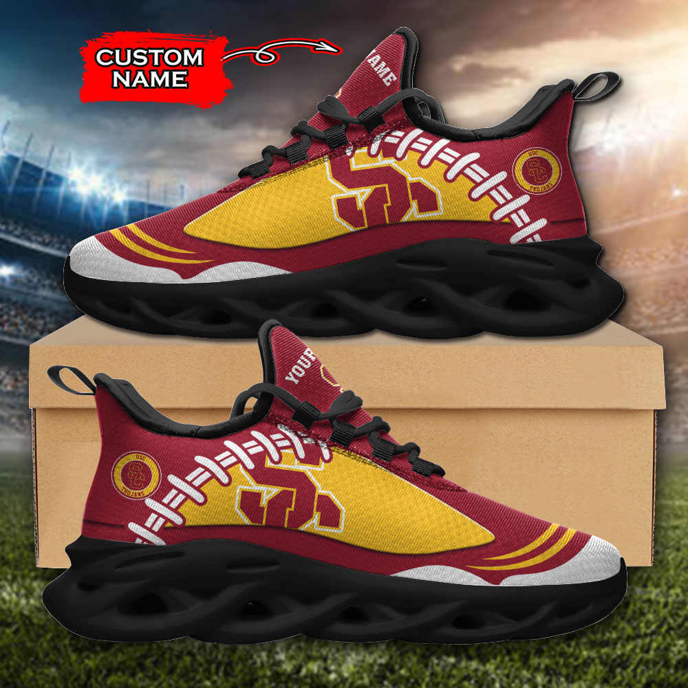 USC Trojans NCAA Max Soul Shoes Sneakers For Men And Women neasalamis.com
