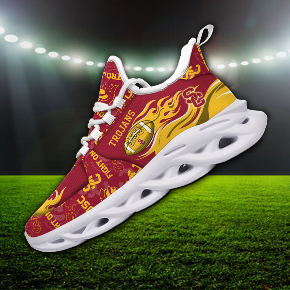USC Trojans NCAA Max Soul Shoes Sneakers For Men And Women neasalamis.com
