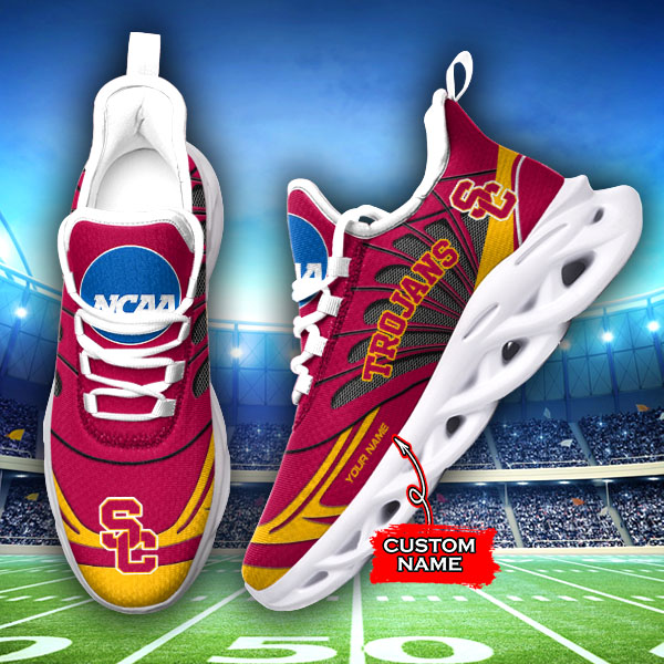 USC Trojans NCAA Max Soul Shoes Sneakers For Men And Women neasalamis.com