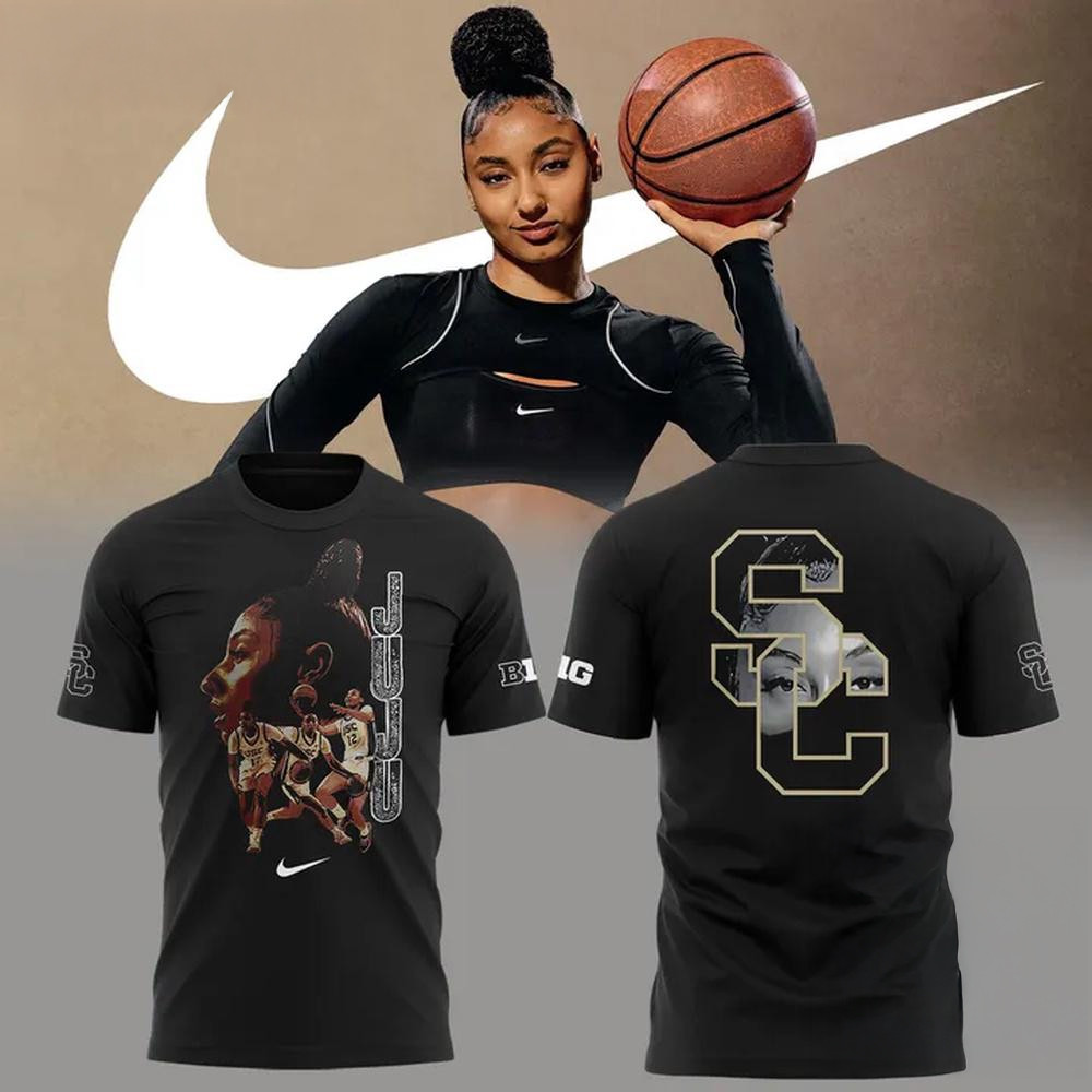 USC Trojans Women's Basketball JuJu Watkins Black Shirt Basketball Neasalamis.com