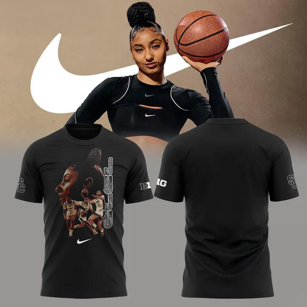 USC Trojans Women's Basketball JuJu Watkins Black Shirt Best Gift For A Basketball Fan Neasalamis.com