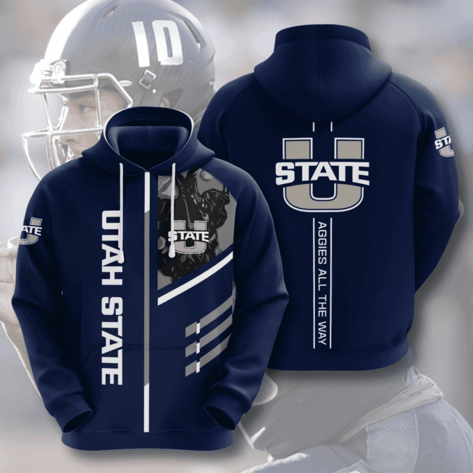 Utah State Aggies American Football Hoodie Neasalamis