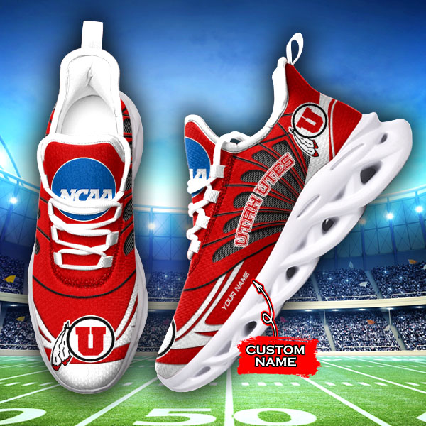 Utah Utes NCAA Max Soul Shoes Sneakers For Men And Women neasalamis.com