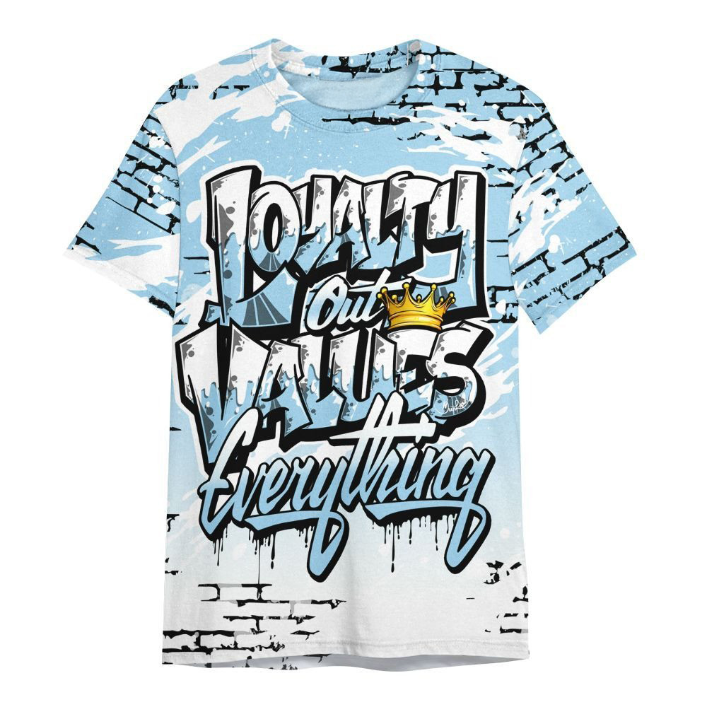 Values Of Loyalty Drip Legend Blue 11s T-Shirt Funny Father's Day Gifts Neasalamis.com