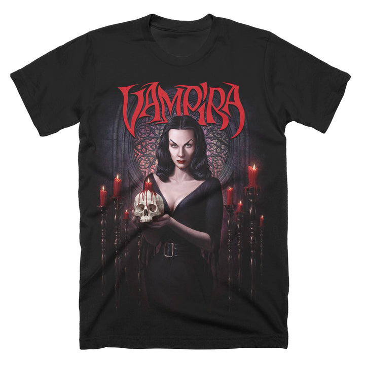 Vampira The Queen Of Goth T-Shirt Neasalamis.com