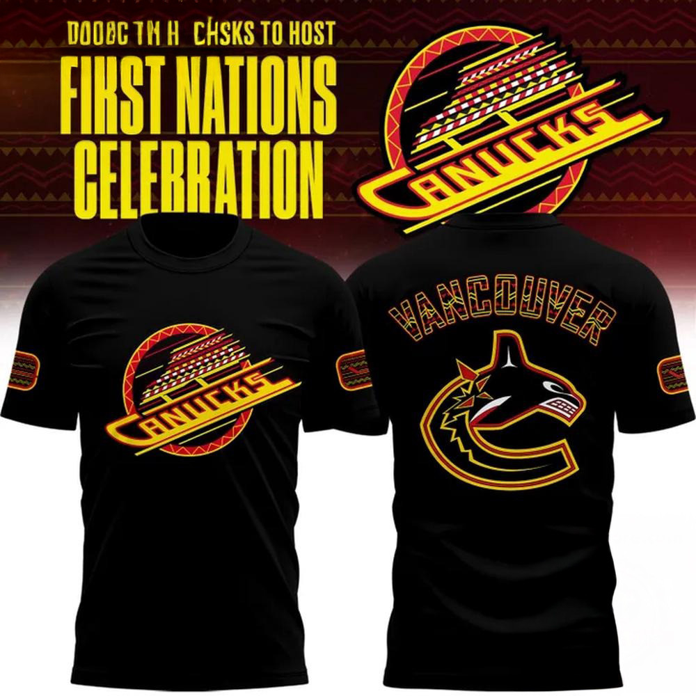 Vancouver Canucks First Nations Celebration Shirt Unique Gifts For Hockey Fans Neasalamis.com
