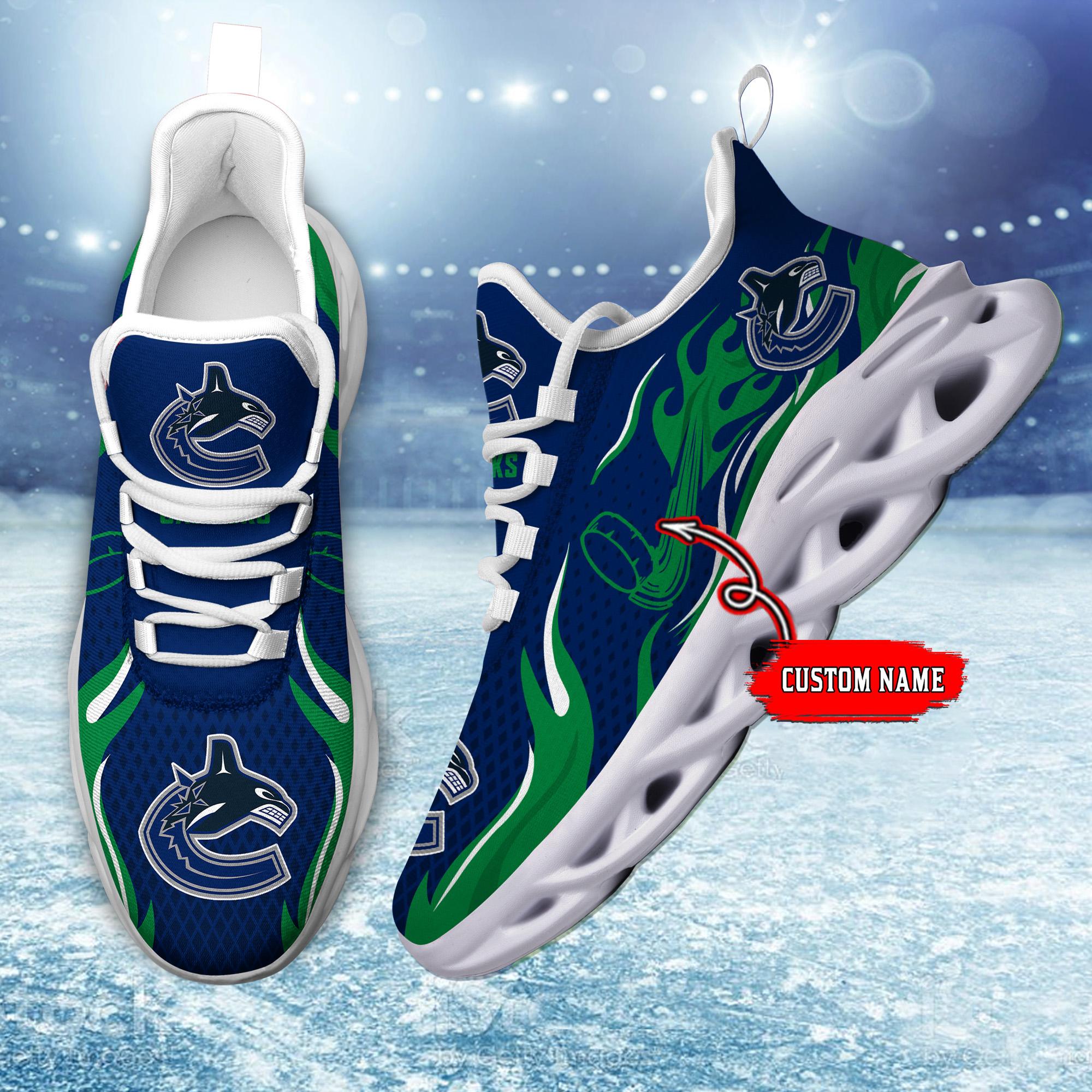 Vancouver Canucks Max Soul Shoes Sneakers For Men And Women neasalamis.com