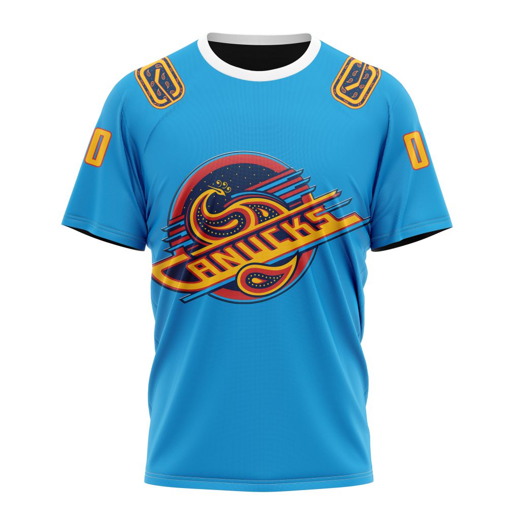 Vancouver Canucks Special 2023 Diwali Design Personalized Name And Number T-Shirt Style Neasalamis.com