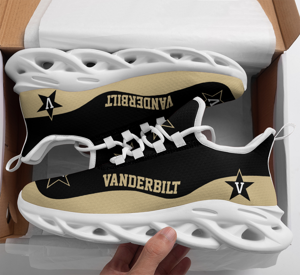 Vanderbilt Commodores Max Soul Shoes Sneakers For Men And Women neasalamis.com