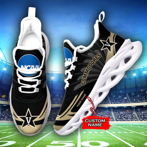 Vanderbilt Commodores NCAA Max Soul Shoes Sneakers For Men And Women neasalamis.com
