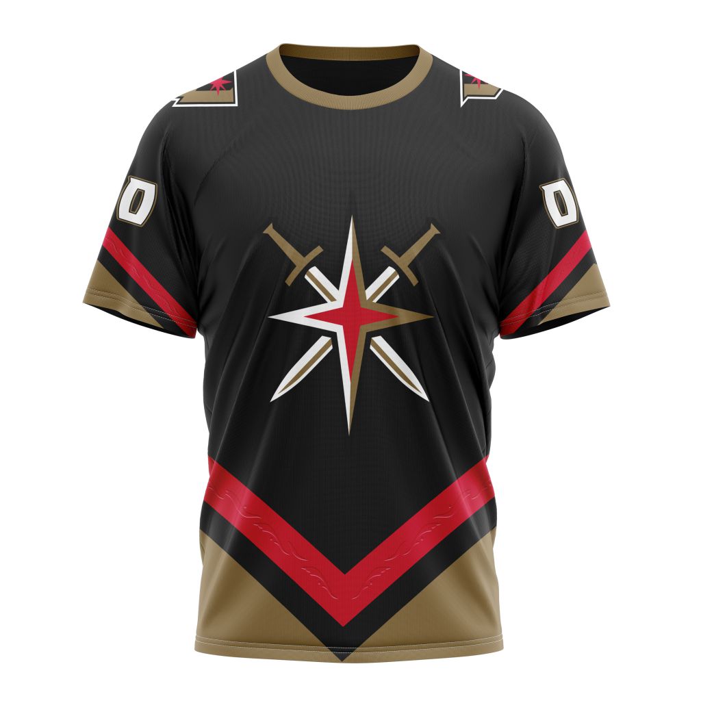 Vegas Golden Knights Personalized Alternate Concepts Kits 01 Personalized Name And Number T-Shirt Style Neasalamis.com