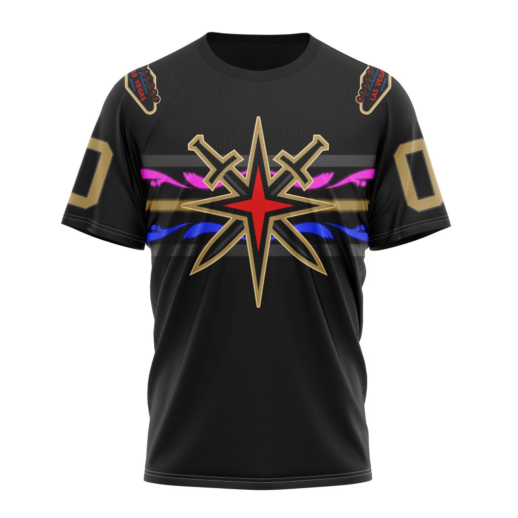 Vegas Golden Knights Special City Connect Design 02 Personalized Name And Number T-Shirt Style Neasalamis.com
