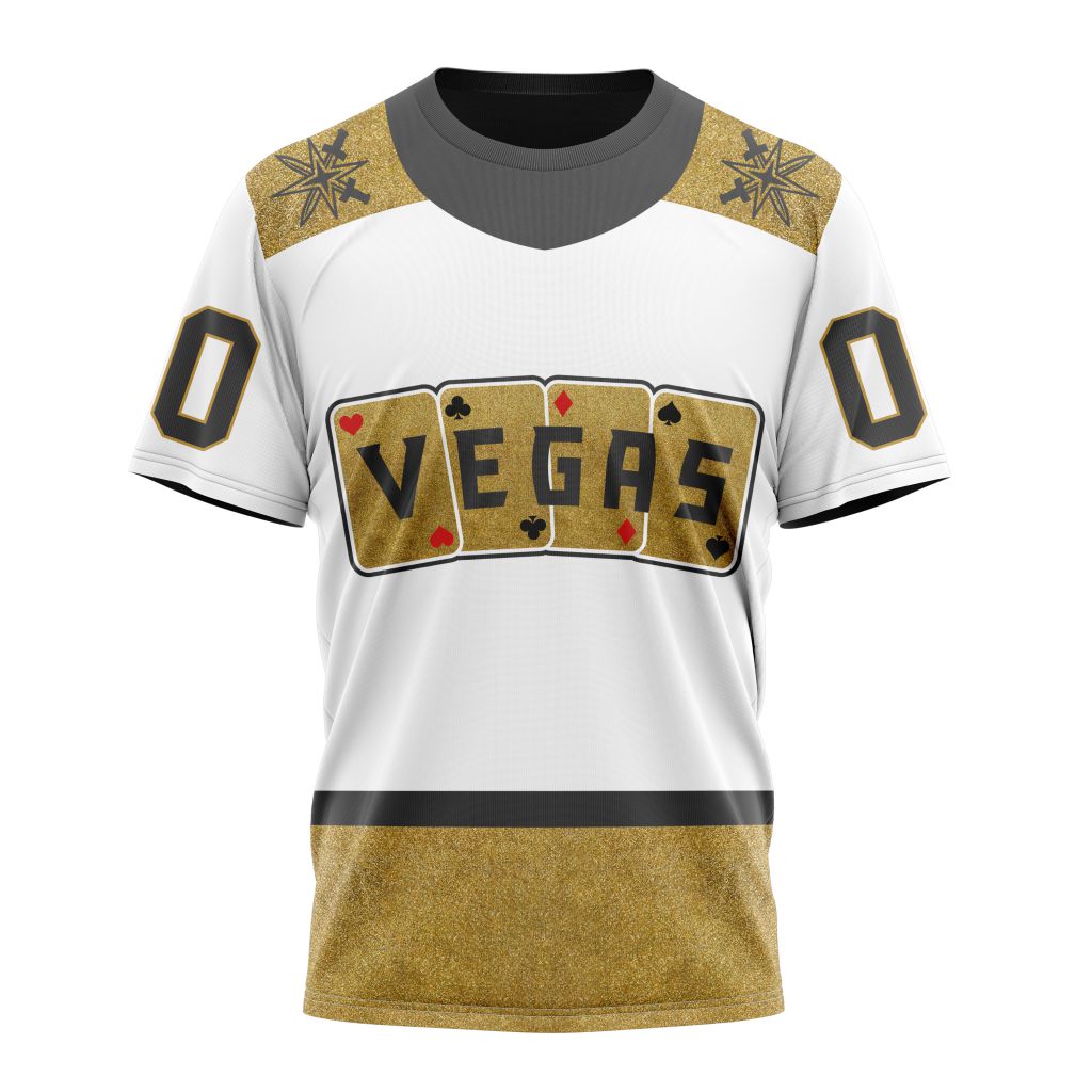 Vegas Golden Knights Special Reverse Retro Redesign Personalized Name And Number T-Shirt Style Neasalamis.com